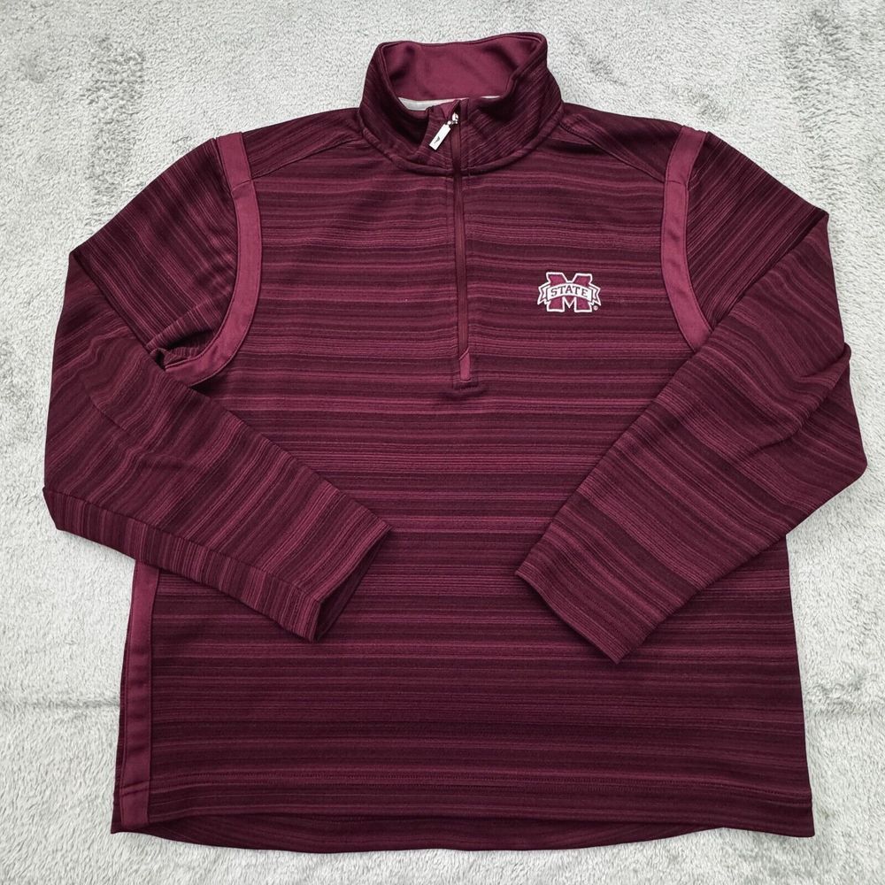 Tommy Bahama‎ Islandzone Quarter Zip Mississippi State Size Small Long Sleeve